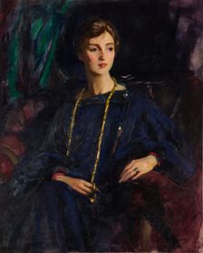 Portrait of Mrs. George Emerson Brewer Jr., 1925. Creator: Robert Henri