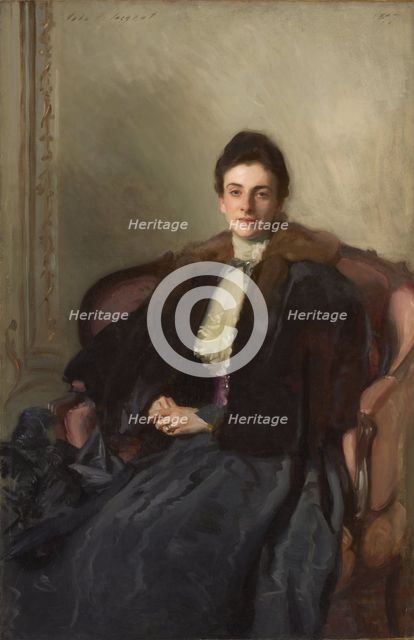 Portrait of Mrs. Harold Wilson, 1897. Creator: Sargent, John Singer (1856-1925).