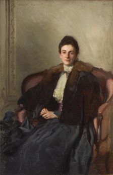 Portrait of Mrs. Harold Wilson, 1897. Creator: Sargent, John Singer (1856-1925)