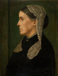 Portrait of Mrs Henry Gaskin (Artist's Mother), 1888. Creator: Arthur Joseph Gaskin