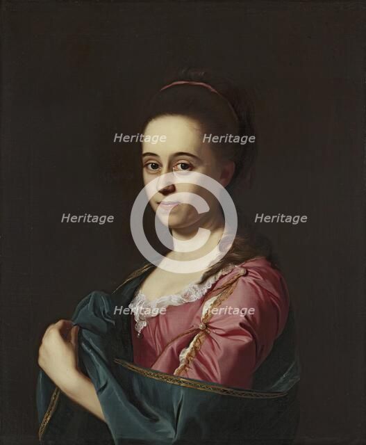 Portrait of Mrs. Joshua Henshaw II (Catherine Hill), 1772. Creator: John Singleton Copley.