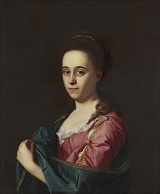 Portrait of Mrs. Joshua Henshaw II (Catherine Hill), 1772. Creator: John Singleton Copley