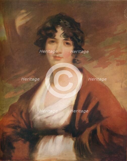 Portrait of Mrs. Kenyon, 1807, (1919). Artist: John James Masquerier