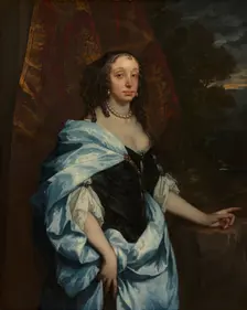 Portrait of Mrs. Leneve, c. 1657. Creator: Peter Lely (British, 1618-1680)