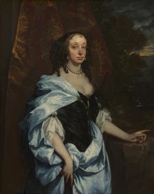 Portrait of Mrs. Leneve, c. 1657. Creator: Peter Lely (British, 1618-1680)
