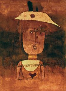 Portrait of Mrs P in the South 1924. Artist: Paul Klee