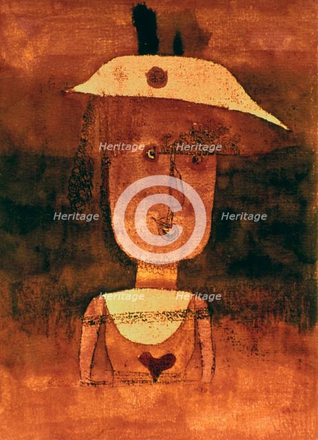 'Portrait of Mrs P in the South', 1924. Artist: Paul Klee