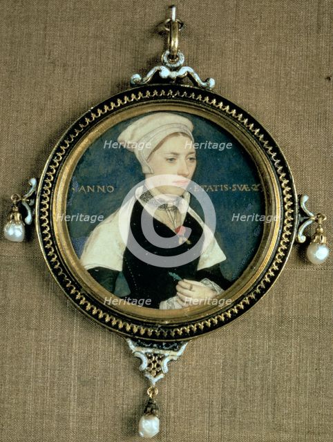'Portrait of Mrs Pemberton', c1535. Artist: Hans Holbein the Younger