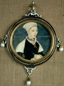 Portrait of Mrs Pemberton c1535. Artist: Hans Holbein the Younger