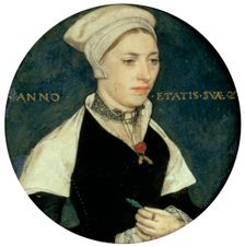Portrait of Mrs Pemberton c1535. Artist: Hans Holbein the Younger