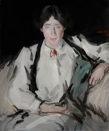 Portrait of Mrs Peploe, 1907. Creator: Samuel John Peploe