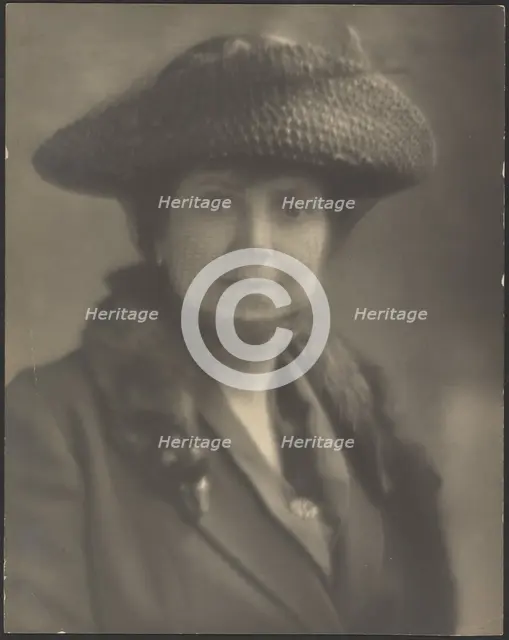 Portrait of Mrs. R, 1907-1924. Creator: Louis Fleckenstein.