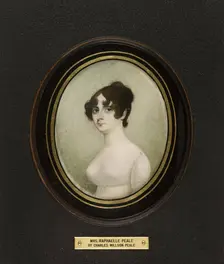 Portrait of Mrs. Raphaelle Peale (Margaret McGlathery Peale) (?), 1st quarter 20th Century. Creator: Unknown