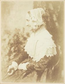 Portrait of Mrs. Rigby, 1844. Creators: David Octavius Hill, Robert Adamson, Hill & Adamson