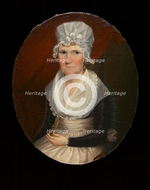 Portrait of Mrs. Robert Kermit, ca. 1790. Creator: James Earl.