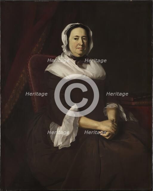 Portrait of Mrs. Samuel Hill (Miriam Kilby), 1764. Creator: John Singleton Copley.