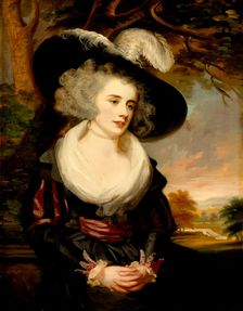 Portrait of Mrs. Smith Barwell, née Unwin, c1785. Creator: James Northcote
