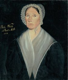 Portrait of Mrs. William W. Welch, c. 1837. Creator: Sheldon Peck