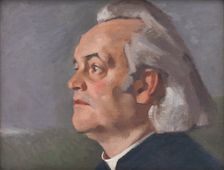 Portrait of Msgr. Alojz Kolíska, around 1925. Creator: Milan Thomka Mitrovsky