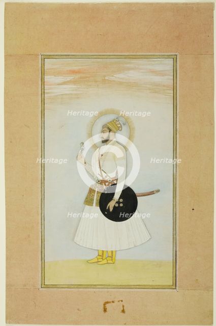Portrait of Muhammed Azim, 18th century. Creator: Unknown.