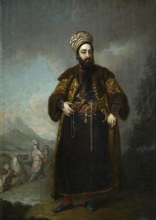 Portrait of Murtaza Kuli Khan 1796. Creator: Borovikovsky, Vladimir Lukich (1757-1825)