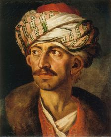 Portrait of Mustapha, 1819-1821. Creator: Géricault; Théodore (1791-1824)
