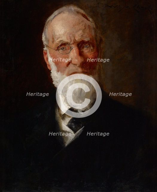 Portrait of My Father (David Hester Chase), about 1895. Creator: William Merritt Chase.