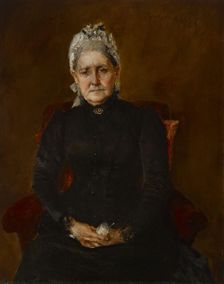 Portrait of My Mother (Sarah Swaim Chase), 1892. Creator: William Merritt Chase