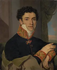 Portrait of Novosiltsev, 1815. Creator: Unknown