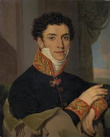 Portrait of Novosiltsev, 1815. Creator: Unknown