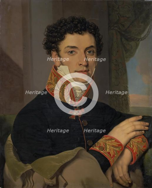Portrait of Novosiltsev, 1815. Creator: Unknown.