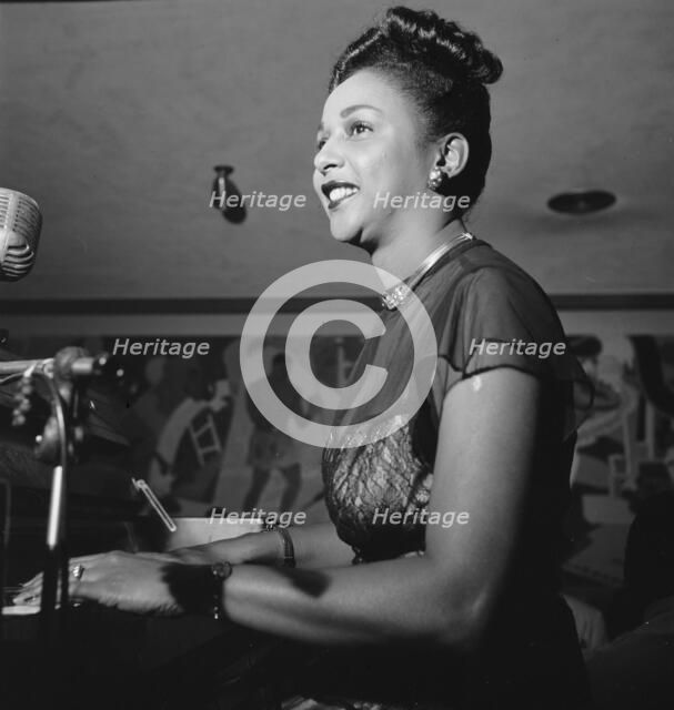 Portrait of Norma Sheppard, 1938. Creator: William Paul Gottlieb.