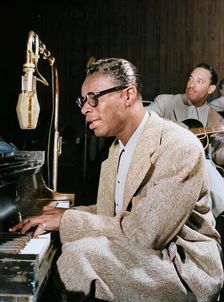 Portrait of Nat King Cole and Oscar Moore, New York, N.Y., ca. July 1946. Creator: William Paul Gottlieb