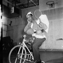 Portrait of Nat King Cole, New York, N.Y.(?), 1938. Creator: William Paul Gottlieb