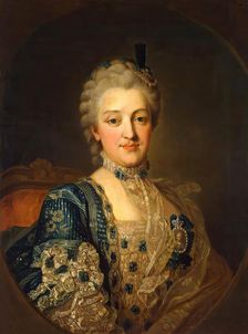 Portrait of Natalia Alexandrovna Repnina, 1767. Creator: Per Krafft the Elder
