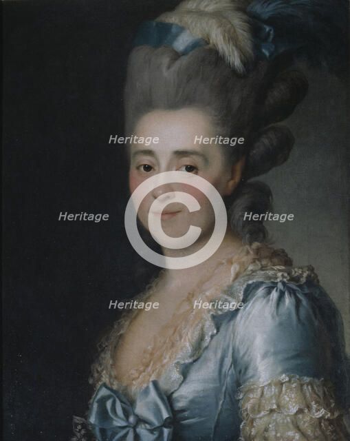 Portrait of Natalia Ivanovna Melgunova, 1779. Artist: Levitsky, Dmitri Grigorievich (1735-1822)