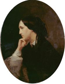 Portrait of Natalia Pushkina-Lanskaya, after 1863