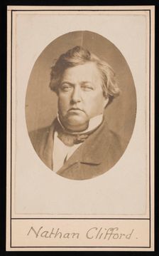 Portrait of Nathan Clifford (1803-1881), Before 1881. Creator: Unknown