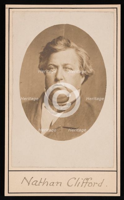 Portrait of Nathan Clifford (1803-1881), Before 1881. Creator: Unknown.