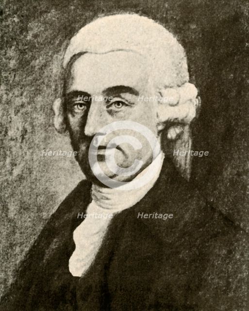 'Portrait of Nathaniel Appleton of Boston, in white wig with puffs', c1740, (1937). Creator: Unknown.