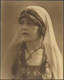 Portrait of Nautch Girl, 1924-1943. Creator: Louis Fleckenstein