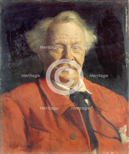 Portrait of Nadar (Felix Tournachon) (1820-1910), 1890. Creator: Mita, Georges-Léopold (1871-1904).