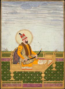 Portrait of Nader Shah. Artist: Indian Art