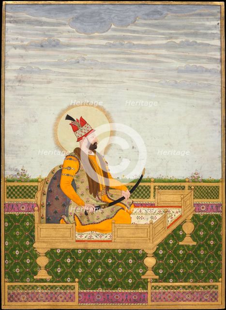 Portrait of Nader Shah. Artist: Indian Art  