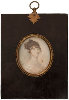 Portrait of Nadezhda Osipovna Pushkina (1762-1836), née Hannibal