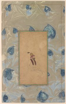 Portrait of Nadir Shah, mid-18th century. Creator: Unknown