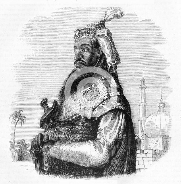 'Portrait of Nana Sahib', c1891. Creator: James Grant.