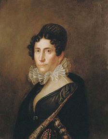 Portrait of Nannette Streicher (1769-1833), née Stein. Creator: Anonymous