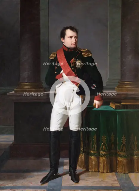 Portrait of Napoleon Bonaparte, 1812. Artist: Robert Lefevre.
