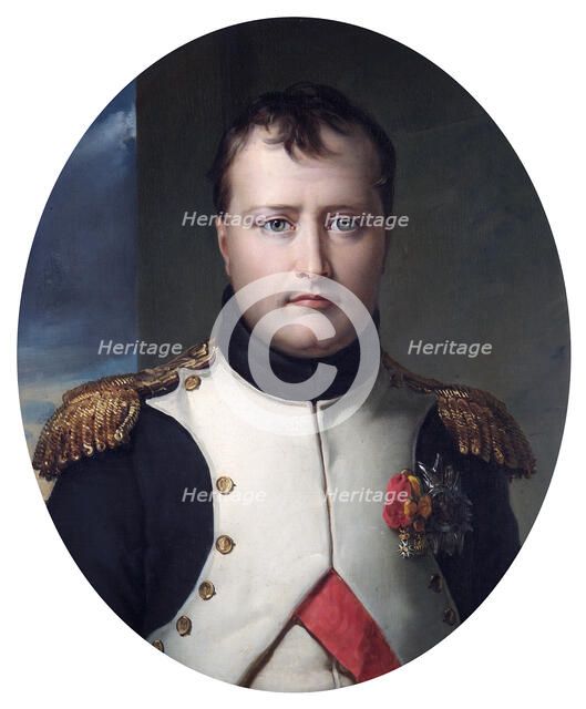 Portrait of Napoleon Bonaparte, 19th century. Artist: Robert Lefevre.